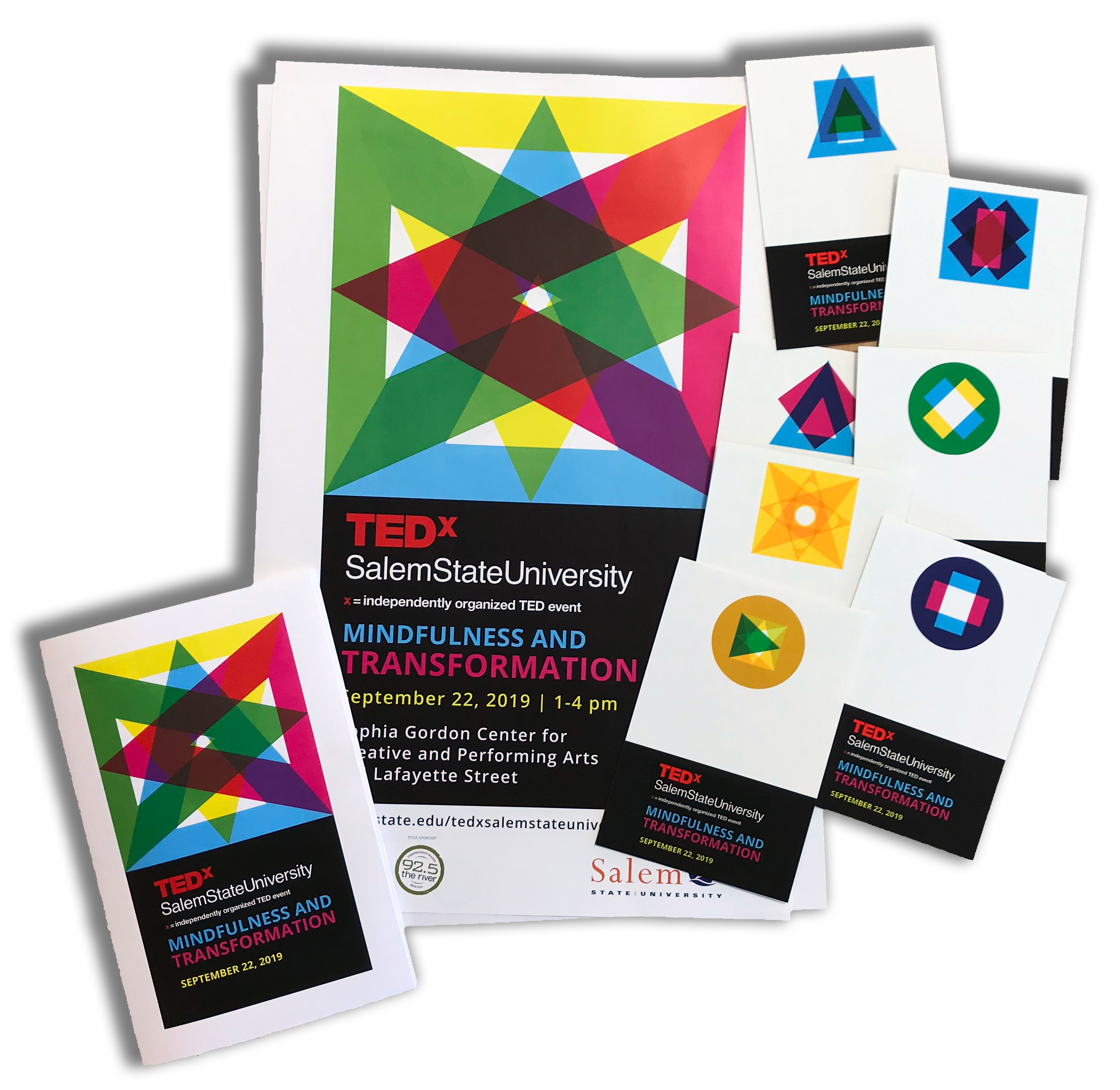 TEDx SalemStateUniversity 2019 collateral 